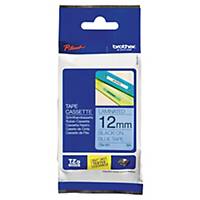 Brother P-Touch TZ Labelling Tape 8M X 12mm - Black On Blue