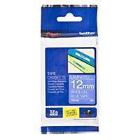 Brother TZe535 labelling tape 12mm white/blue
