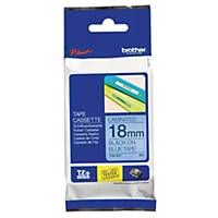 Label tape Brother P-touch TZE-541, 18 mm x 8 m, laminated, black/blue