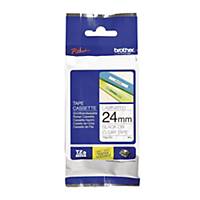 Brother TZe151 labelling tape 24mm black/clear