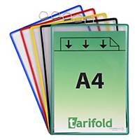 Tarifold A4 Hanging Display Pockets - Pack of 5