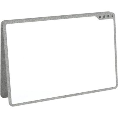 Tableau blanc Playroom Playboard, 75 x 50 cm, rouge