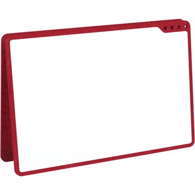 Tableau blanc Playroom Playboard, 75 x 50 cm, rouge
