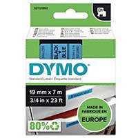 DYMO 45806 TAPE 19MM BLK/BLU
