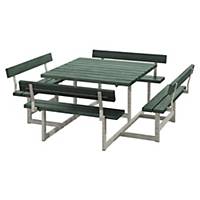 PICNIC 188812-31 TABLE/BENCH RTXW/4BR GR
