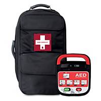 Bs8599-1:2019 Hybrid Critical Injury Kit
 In Tactical Rucksack With Aed