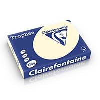 Clairefontaine Trophée 1242 gekleurd A4 papier, 120 g, ivoor, per 250 vel
