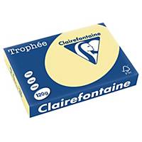 Copy paper Trophee 1248 A4, 120 g/m2, canary yellow, pack of 250 sheets