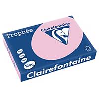 Copy paper Trophée 1210 A4, 120 g/m2, pink, pack of 250 sheets