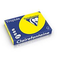 Clairefontaine Trophée 1292 gekleurd A4 papier, 120 g, zonnegeel, per 250 vel