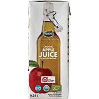Æblejuice Rynkeby, økologisk, ufiltreret, 0,25 L, pakke a 27 kartoner
