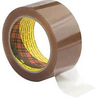 Scotch Packaging tape 3707, PP, 25 mm x 66 m, transparent