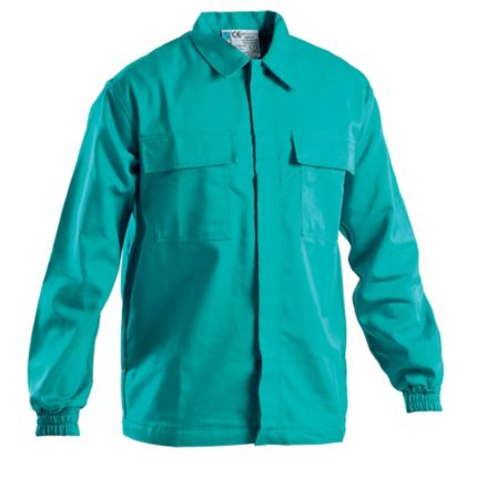 FIRE RESISTANT JACKET 295G GREEN 44