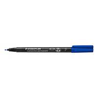 Staedtler® Lumocolor OHPen F permanente marker, blauw, per stuk