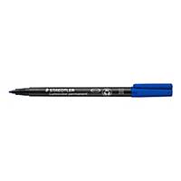 Staedtler® Lumocolor OHPen 317 M permanente marker, blauw, per stuk