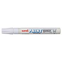 Uni-Ball PX20 paint marker, bullet tip, white, per piece