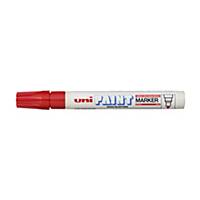 UNI PX20 PAINT MARKER B/TIP RED