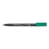 Staedtler® 318 Ohpen F permanent pen, green, per piece