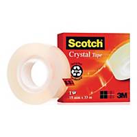 Scotch Crystal Clear 600 Tape 19mmx33M