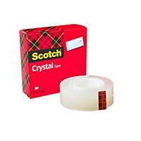 Scotch Crystal Clear 600 Tape -  19mm x 33m