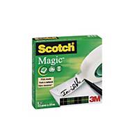 Scotch Magic 810 adhesive tape, 12 mm x 33 m, writable