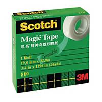 Scotch 810 Magic Tape 0.75 inch x 36yd