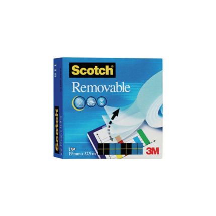 Nastro adesivo Scotch ® Magic™ 811, invisibile, rimovibile, 19 mm x 33 m