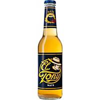 EL TONY Mate drink 33cl glass, pack of 12
