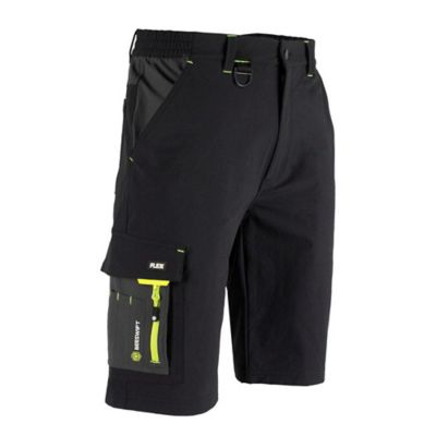 Flex Workwear Shorts Black/Grey