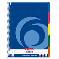 Herlitz SPIRAL PAD A4 100S RULED