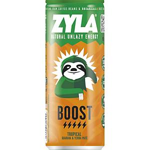 Zyla Boost boisson énergétique aux fruits tropicaux, 25 cl, par 4