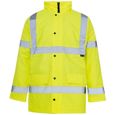 Supertouch Hi-vis Parka Ylw L