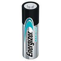 Batteri Energizer® Alkaline Max Plus™, AA, 1,5 V, pakke a 10 stk.