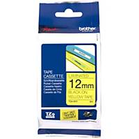 Brother TZe631 labelling tape 12mm black/yellow