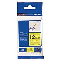 Brother TZe-631 Labelling Tape 8 n x 12 mm, Black/ Yellow