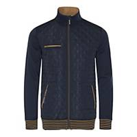 Nine Worths® Andreu Zipper Jacket, Size M, Dark Blue