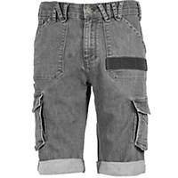 Riflové krátké kalhoty Nine Worths® Bolt, velikost EU50, šedé