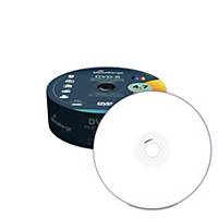 DVD-R MediaRange, 4,7 GB, 120 perc, nyomtatható, 25 db-os kiszerelés