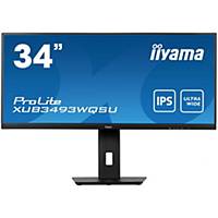 LCD monitor Iiyama XUB3493WQSU-B5, UWQHD, 34 