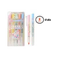 M&G HIGHLIGHTERS PASTEL ASSORTED COLOURS - WALLET OF 5