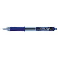 Lyreco Premium zselés toll, nyomógombos, 0,7 mm, kék
