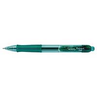 Lyreco retractable gel ink green pen, 0.7 mm