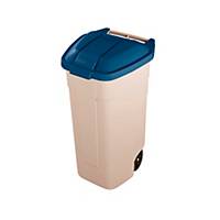 RUBBERMAID LID F/100L CONTAINER BLU