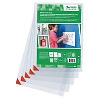Kang Easy Clic signage pockets – A4 – repositionable adhesive - pack of 5