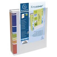Exacompta Kreacover Prem Touch A4 Lever Arch File, 80mm Spine, PVC Pockets