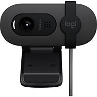 Webkamera Logitech Brio 100, full HD, grå