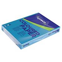 Lyreco coloured paper A3 80g caribbean blue - pack of 500 sheets