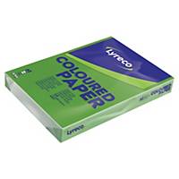 Lyreco coloured paper A3 80g grass green - pack of 500 sheets