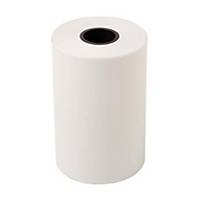 Thermal paper rolls 57x40 mm x 17 m, 55 g/m2, white, box with 20 rolls