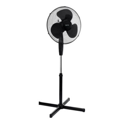 Pedestal Fan 16 Inch Black
